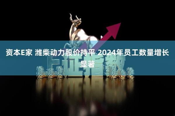 资本E家 潍柴动力股价持平 2024年员工数量增长显著