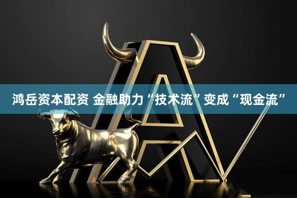 鸿岳资本配资 金融助力“技术流”变成“现金流”