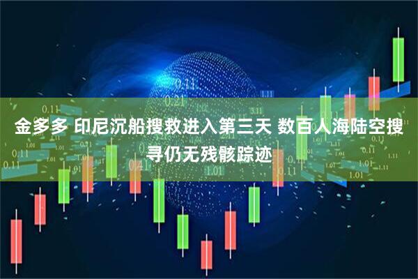 金多多 印尼沉船搜救进入第三天 数百人海陆空搜寻仍无残骸踪迹